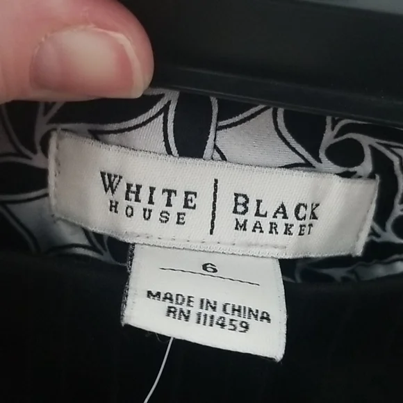 5/$20 White House Black Market Striped Pant NWT - Picture 6 of 9